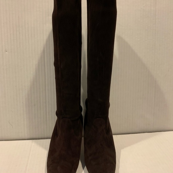 Manolo Blahnik suede brown boots size 36 euro - Picture 3 of 8